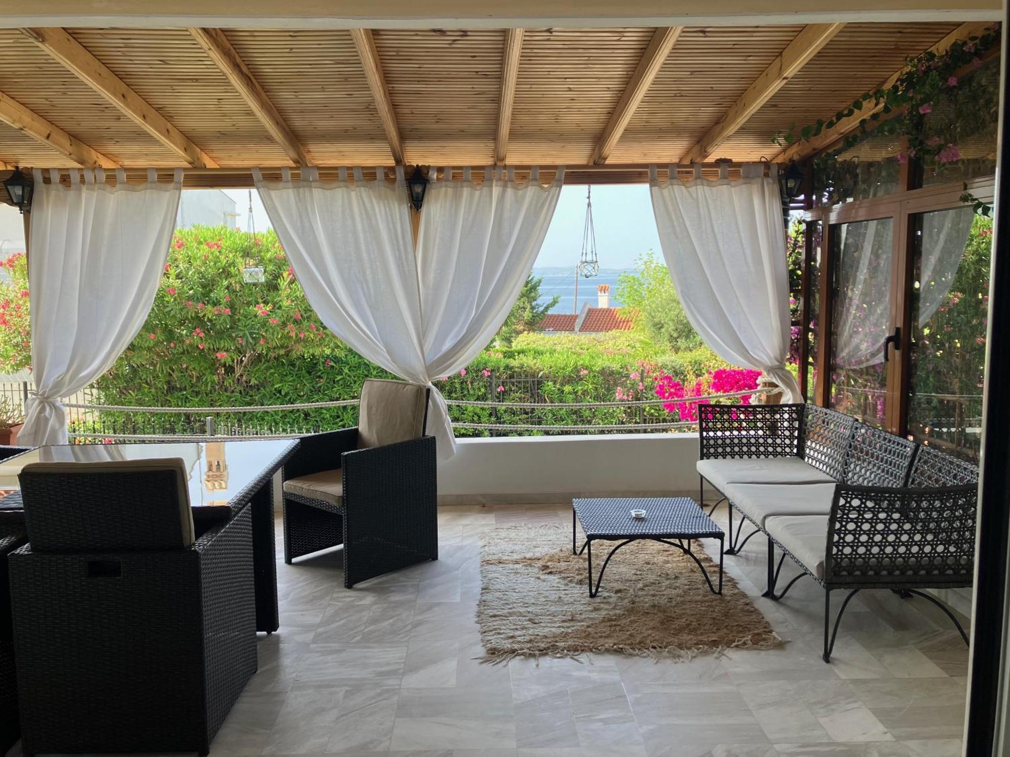 Beautiful Beach House Геракини Экстерьер фото